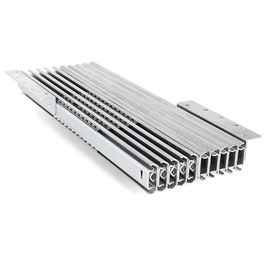 Pottker Glissière pour table console 10 sections 400-2888mm Hauteur 37mm D/I