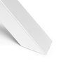 Emuca Jeu de pieds Cross pour table, largeur 695mm, Acier, Peint en blanc