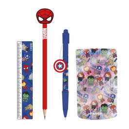 Cerdá Set de papeterie porte-crayons Avengers Taille Unique - Multicolore, À partir de 3 ans