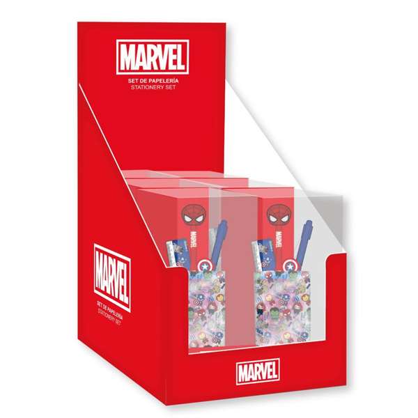 Cerdá Set de papeterie porte-crayons Avengers Taille Unique - Multicolore, À partir de 3 ans