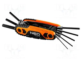 NEO TOOLS Kit de clés Allen HEX 1,5 mm à 8 mm