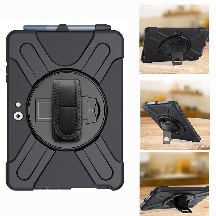 eSTUFF Austin Defender pour Microsoft Surface Go 4/Go 3/Go 2/Go - Noir