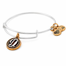 Alex And Ani Bracelet Lettre D II Bicolore