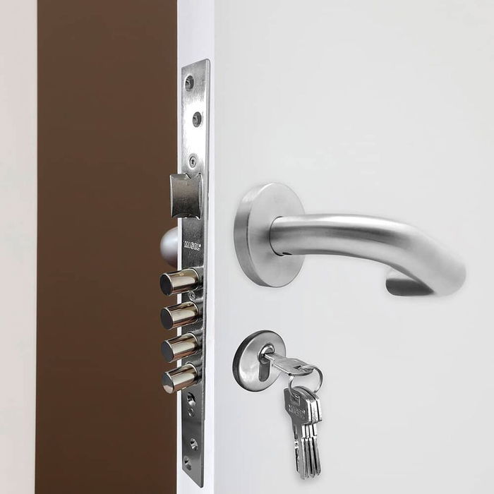 Serrure à mortaiser Micel Acier 85 mm