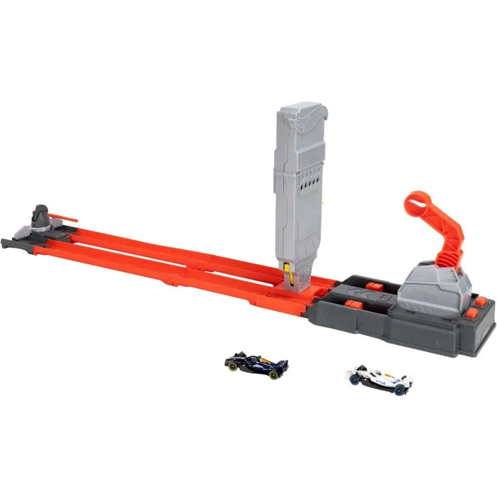 Hot Wheels Piste Grille de Départ F1 - Duel Multijoueur avec Compte à Rebours Hot Wheels Piste Grille de Départ F1 - Duel Multijoueur avec Compte à Rebours