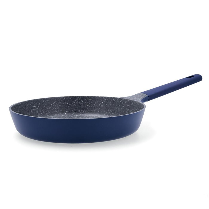 Pyrex Klein Poêle en Aluminium Fonte 28 cm Finition Marbre Bleu