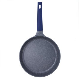 Pyrex Klein Poêle en Aluminium Fonte 28 cm Finition Marbre Bleu