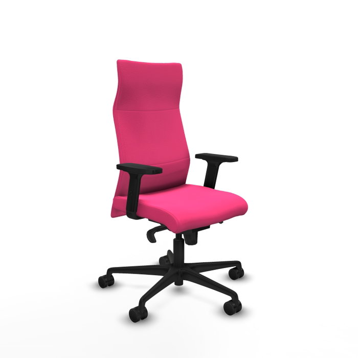 Piqueras Y Crespo Sillón Albacete Rose avec mécanisme Sincro et bras 2D Piqueras Y Crespo Sillón Albacete Rose avec mécanisme Sincro et bras 2D