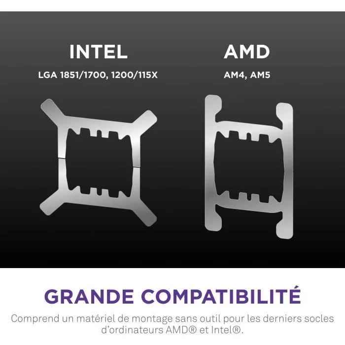 NZXT RL-KR36E-W2 Kraken Elite 360 RGB - Watercooling avec écran LCD IPS 2.72", panneau RGB personnalisable, ventilateurs RGB Core - Blanc - Compatible Intel et AMD