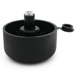 HERRAJES ALK Pied nivelateur réglable MANTENE noir