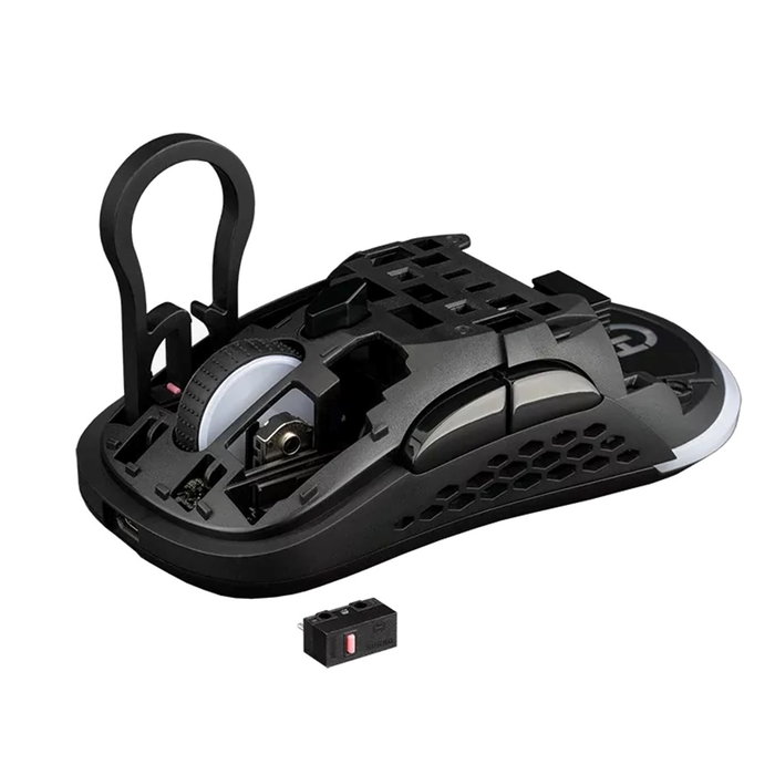 Hiditec GME010005 Souris Gaming GX30 Pro sans fil 26000 DPI capteur Pixart 3395 ARGB Bluetooth USB Kailh Hiditec GME010005 Souris Gaming GX30 Pro sans fil 26000 DPI capteur Pixart 3395 ARGB Bluetooth USB Kailh