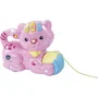 VTECH Baby 1,2,3 P'tit Chat Rose - Chaton parlant et chantant avec nez lumineux, 12 mélodies, jouet à tirer pour enfant de 12 à 36 mois