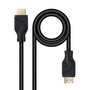 Câble HDMI NANOCABLE 10.15.8300 Noir 50 cm