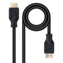 Câble HDMI NANOCABLE 10.15.8300 Noir 50 cm