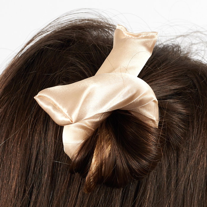 Cosmetic Club Lot de 6 bigoudis en satin 22 cm