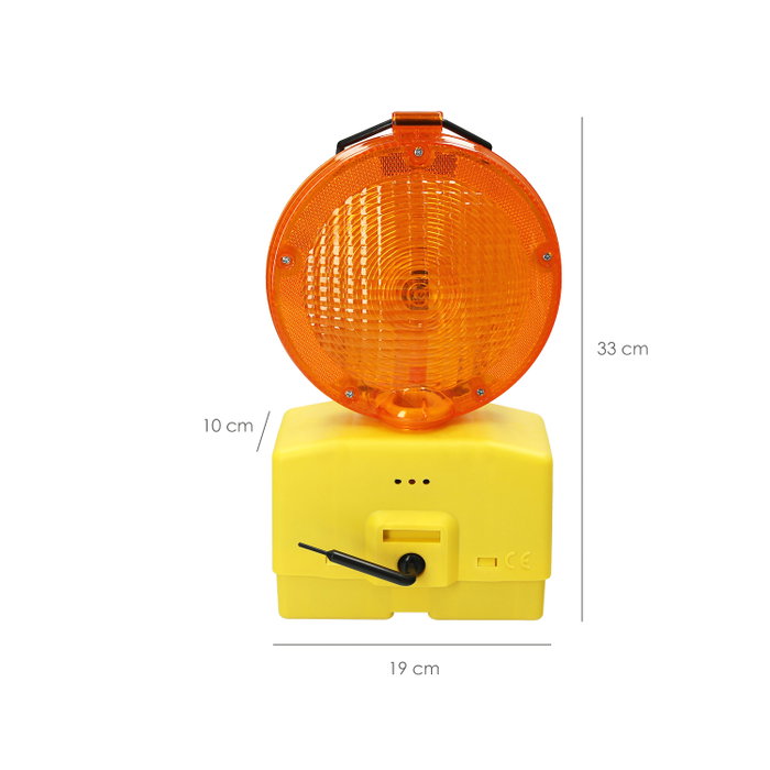 WOLFPACK LINEA PROFESIONAL Balise de signalisation lumineuse ambre sans batterie