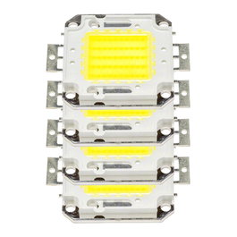 Pack de 4 LED haute puissance 50W 5000Lm 6000K COB30