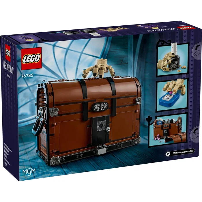 LEGO 76785 La Chose L'Appartement - Set de Construction Mercredi Addams avec Figurines Articulées
