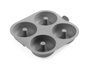 Kinvara Moule en Silicone Rosca 4 Creux pour Friteuse à Air 26,5x11,5x20,5 cm Gris (Set de 24)