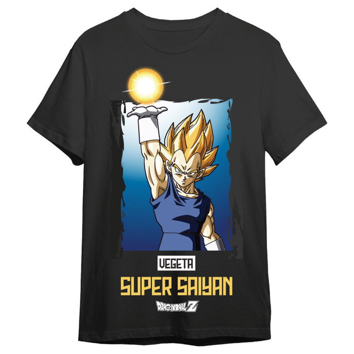 TOEI ANIMATION - T-Shirt adulte Dragon Ball Z - Vegeta Super Saiyan - Taille 2XL - 100% Coton TOEI ANIMATION - T-Shirt adulte Dragon Ball Z - Vegeta Super Saiyan - Taille 2XL - 100% Coton
