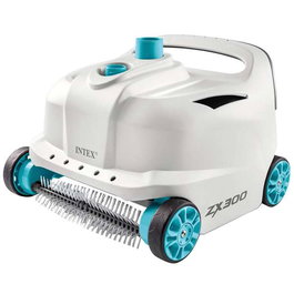 Intex ZX300 Robot nettoyeur de piscine automatique, pour fond et parois, âge min. 6 ans, boîte et notice en espagnol/anglais