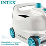 Intex ZX300 Robot nettoyeur de piscine automatique, pour fond et parois, âge min. 6 ans, boîte et notice en espagnol/anglais