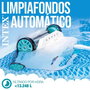 Intex ZX300 Robot nettoyeur de piscine automatique, pour fond et parois, âge min. 6 ans, boîte et notice en espagnol/anglais