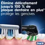 Oral-B Pro Series 1 Brosse à dents électrique bleue - Brossette Sensitive Clean avec capteur de pression pour gencives