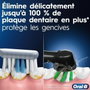 Oral-B Pro Series 1 Brosse à dents électrique bleue, Sensitive Clean