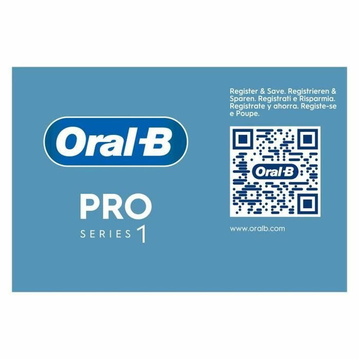 Oral-B Pro Series 1 Brosse à dents électrique bleue, Sensitive Clean Oral-B Pro Series 1 Brosse à dents électrique bleue, Sensitive Clean