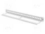 LANBERG Panneau de brassage Keystone 1U 19 pouces blanc