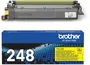 Brother TN248 - Toner Jaune Standard (1000 pages) - Compatible HL-L3220CWE, HL-L3240CDW, DCP-L3520CDWE, MFC-L3740CDWE - Pour impressions professionnelles