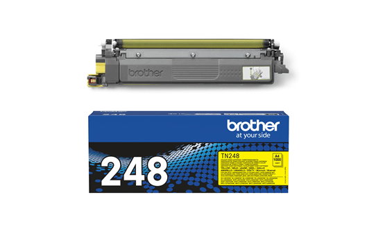 Brother TN-248Y Toner Jaune Original 1000 Pages Cartouche d'impression Brother TN-248Y Toner Jaune Original 1000 Pages Cartouche d'impression