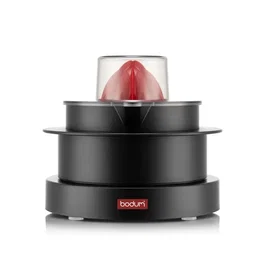 Bodum ETTORE Presse-agrumes électrique 30 W - Réservoir 350 ml - Noir - Pour jus frais et vitamines