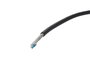 Vivolink Câble microphone professionnel XLR double paire blindé cuivre, 100 mètres, noir, diamètre 6 mm