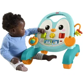 Fisher Price Trotteur pingouin JHF74 - Sons et Activités