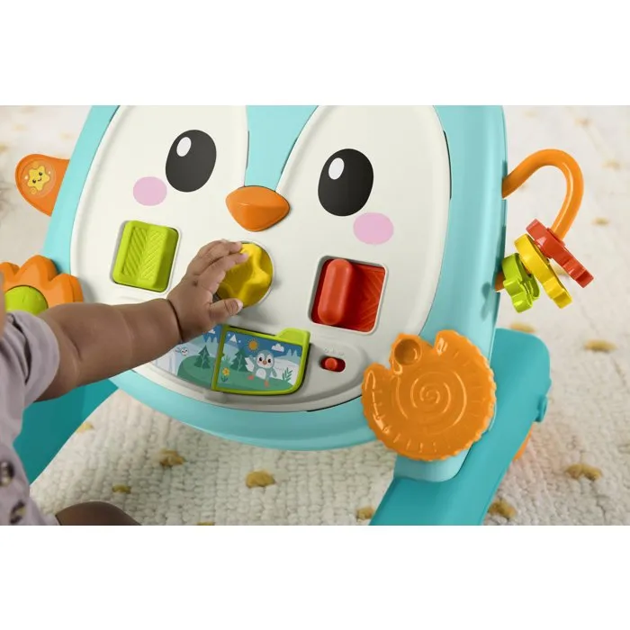 Fisher Price Trotteur pingouin JHF74 - Sons et Activités