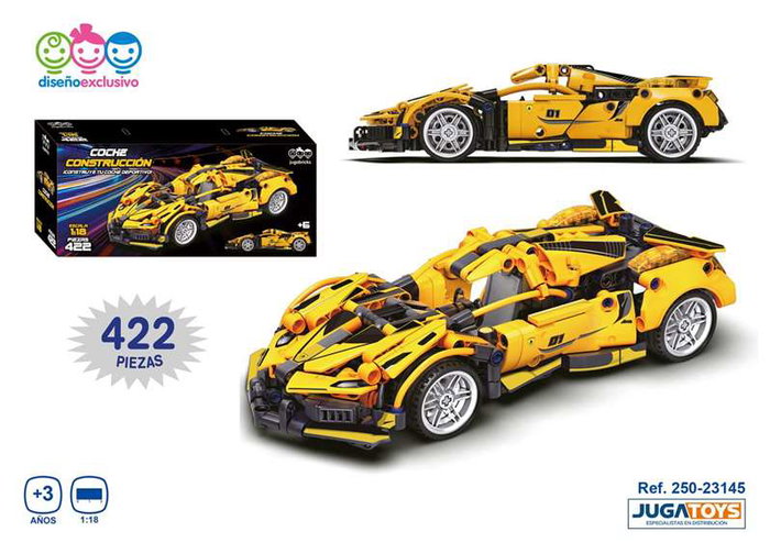Jugatoys Voiture de Construction Modèle Réaliste Échelle 1:18 Jugatoys Voiture de Construction Modèle Réaliste Échelle 1:18