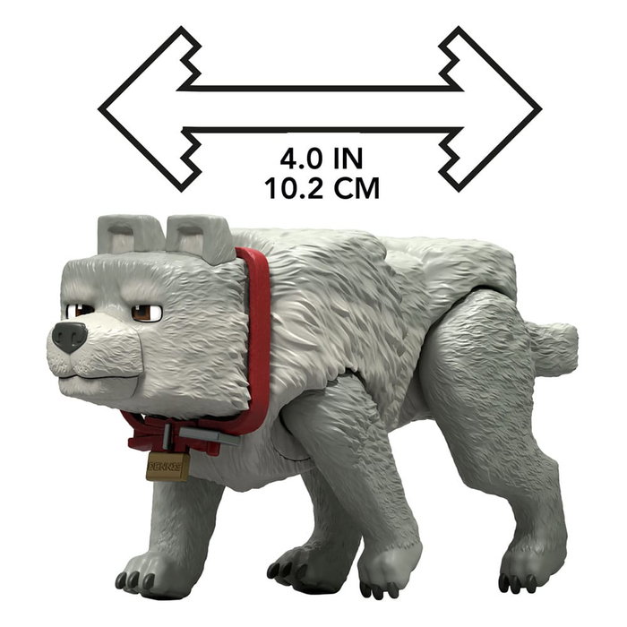Mattel Minecraft Le Film figurine Dennis le loup 10 cm