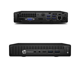 HP Elitedesk 800 G2 Mini PC reconditionné, i5 6ème gén, 8 Go, 256 Go M.2, Windows 10 Pro