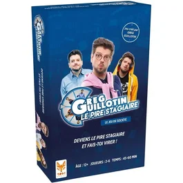 Topi Games - Le Pire Stagiaire (Greg Guillotin) - Jeu de société - 2 à 6 joueurs - Dès 16 ans