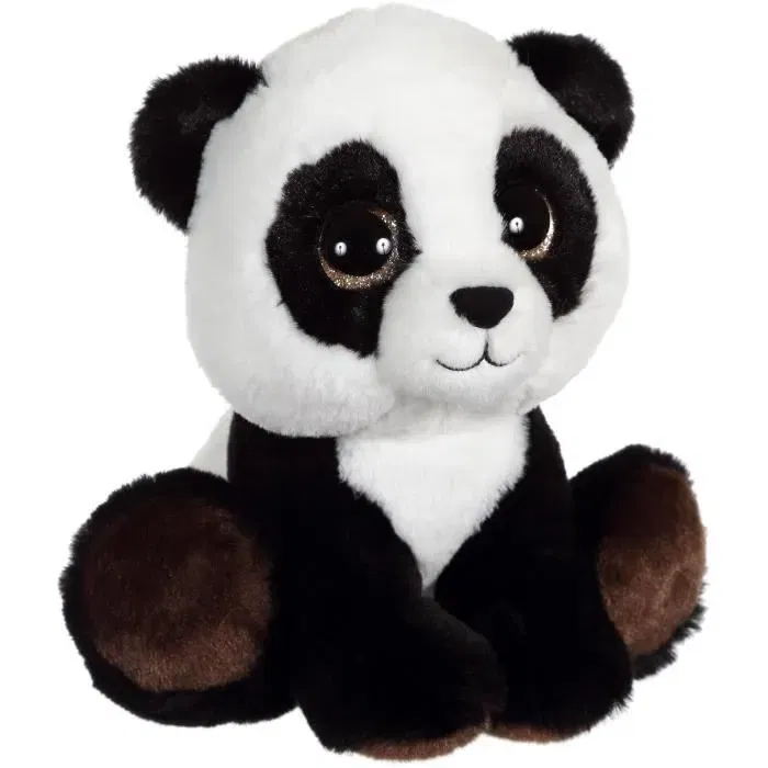 Gipsy Toys - Panda Puppy Eyes Pets Nature - Peluche douce et affectueuse - 22 cm - Animal en peluche aux grands yeux expressifs