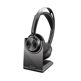 HP Poly Voyager Focus 2 UC-M avec station de charge et adaptateurs