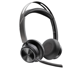 Poly (Plantronics) Headset Voyager Focus 2 MS avec station de charge 9T9J6AA#AC3 pour Microsoft Teams - Noir