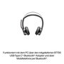 HP Poly Voyager Focus 2 MS avec station de charge, Noir