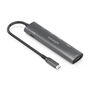 Hub USB Aisens 7 EN 1 Gris 100 W