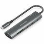 Hub USB Aisens 7 EN 1 Gris 100 W