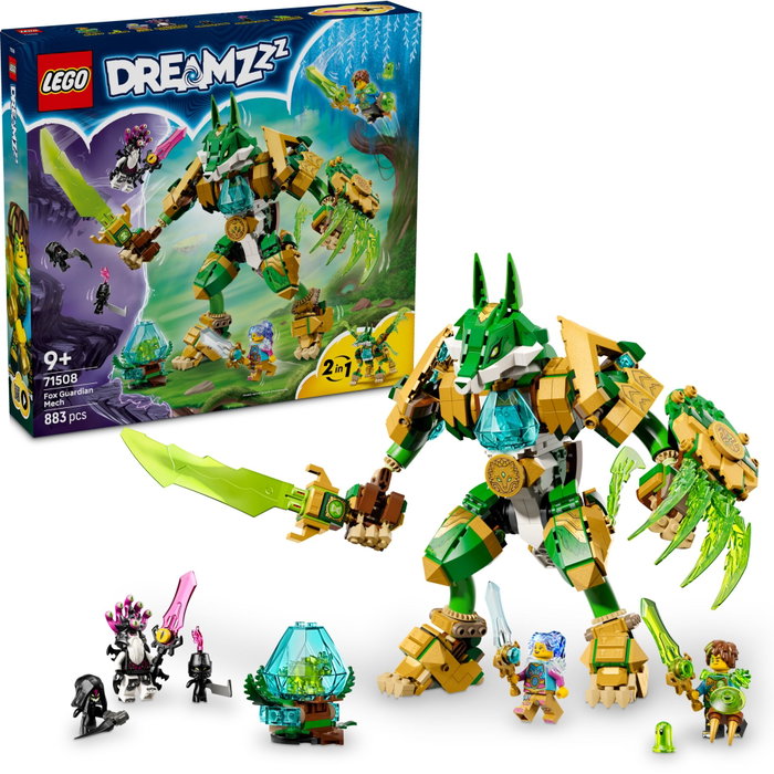 LEGO DREAMZzz 71508 Fox Guardian Mech - Jouet de Construction 2-en-1 LEGO DREAMZzz 71508 Fox Guardian Mech - Jouet de Construction 2-en-1