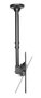 Vivolink VLMC3770S - Support de plafond télescopique professionnel, capacité 50 kg, VESA 600x400, rotation 360°, inclinaison, écrans 37 à 70 pouces