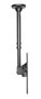Vivolink VLMC3770S - Support de plafond télescopique professionnel, capacité 50 kg, VESA 600x400, rotation 360°, inclinaison, écrans 37 à 70 pouces
